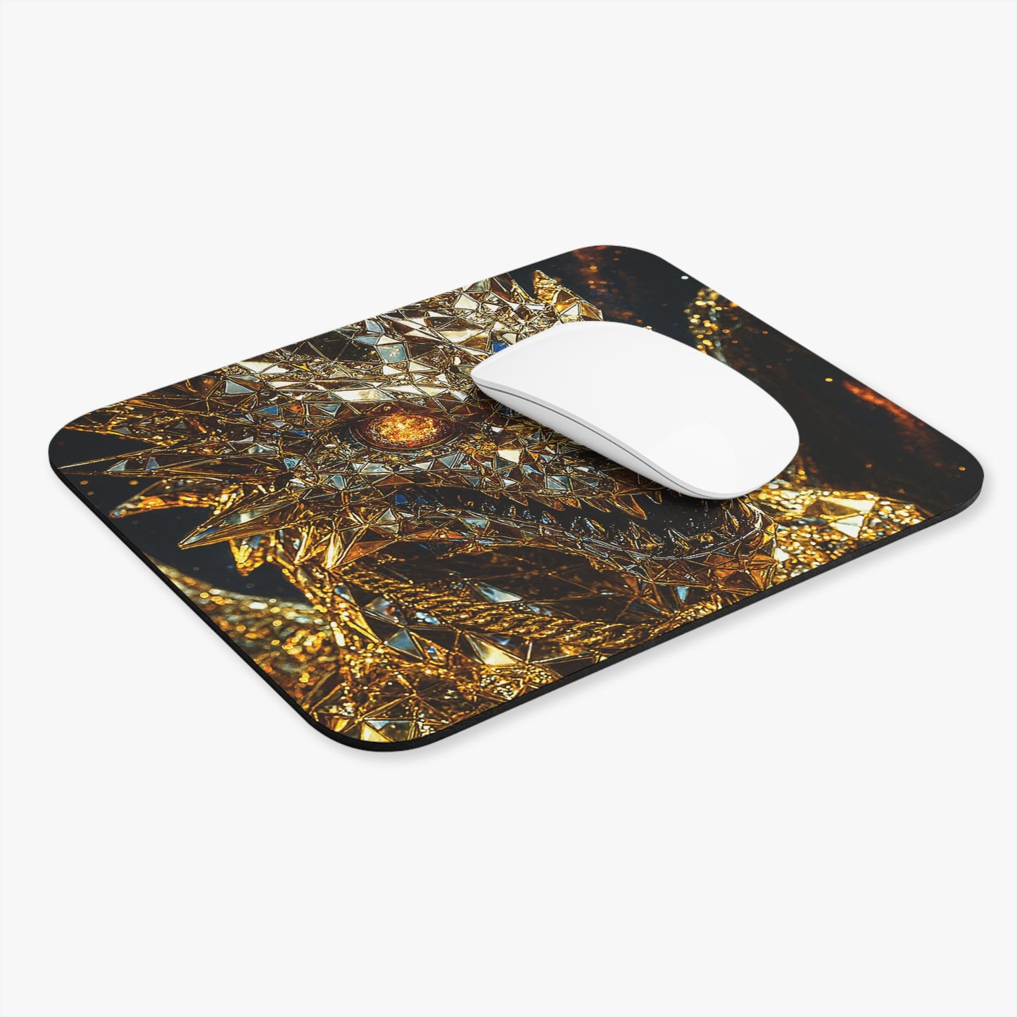 Mystical Dragon Mouse Pad - Fantasy Gaming Décor