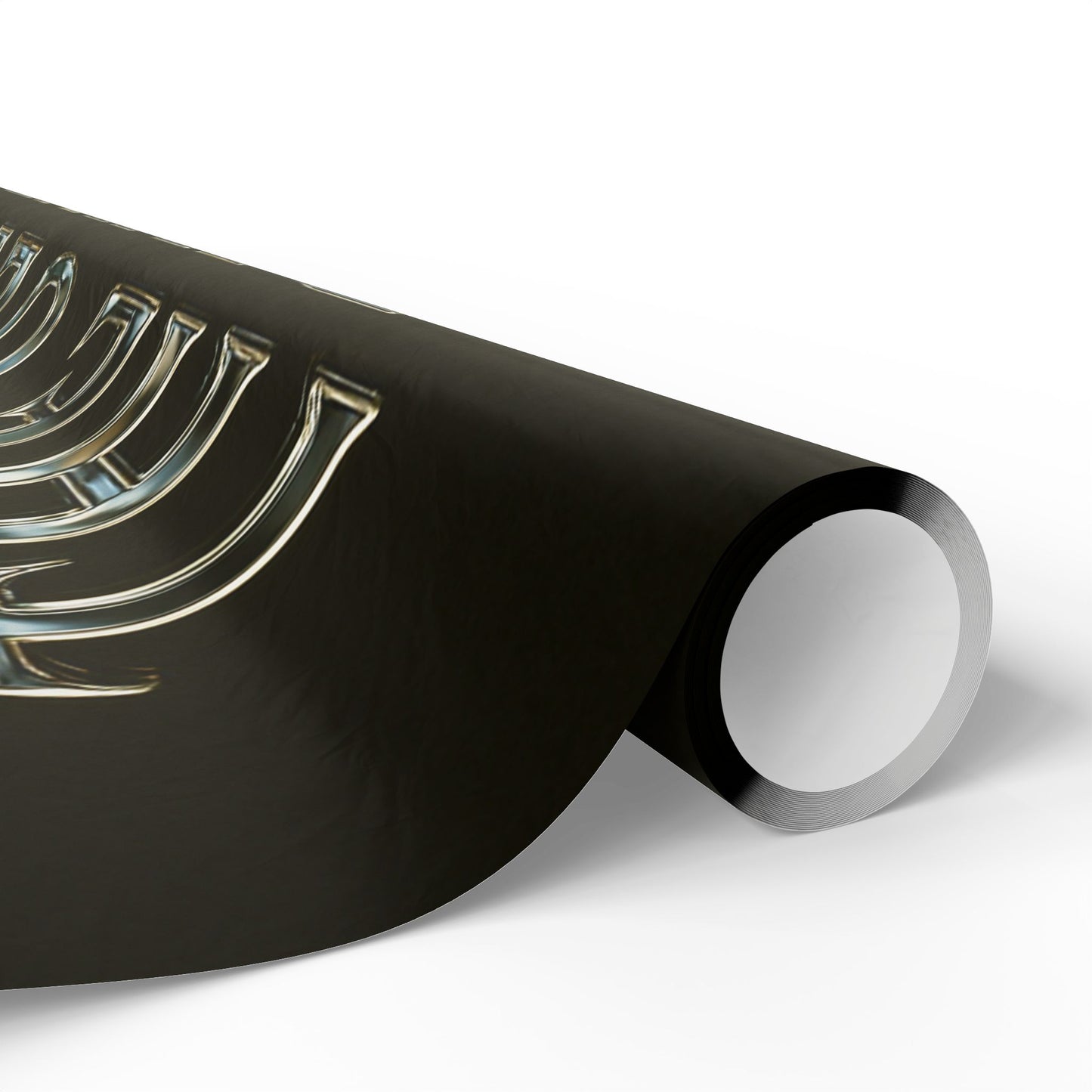 Elegant Dragon & Menorah Wrapping Paper, Festive Gift Wrap for Christmas, Hanukkah, Birthdays, Unique Holiday Themed Wrapping
