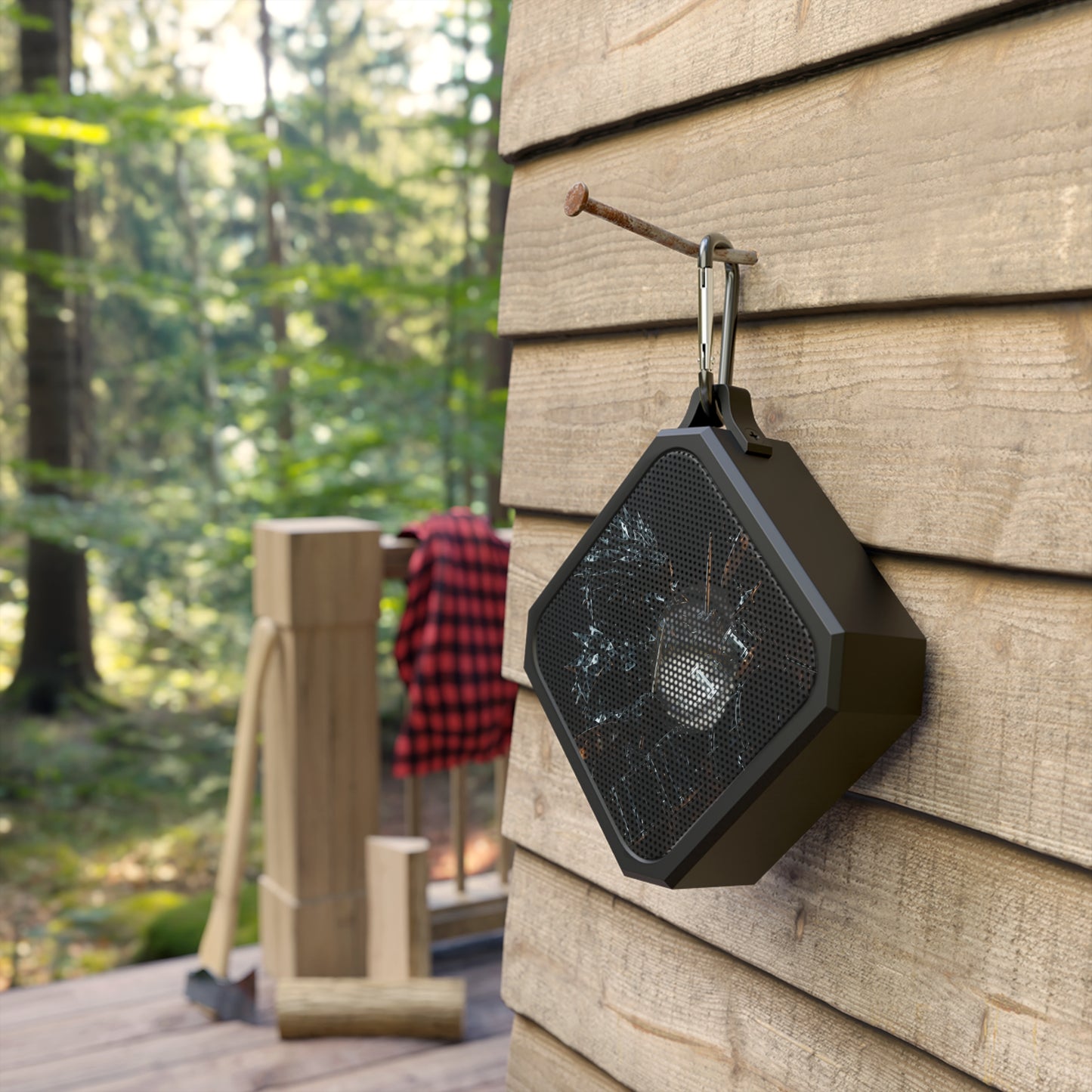 Outdoor Bluetooth Speaker with Dragon Design, Portable Speaker, Music Lover Gift, Camping Speaker, Waterproof Speaker