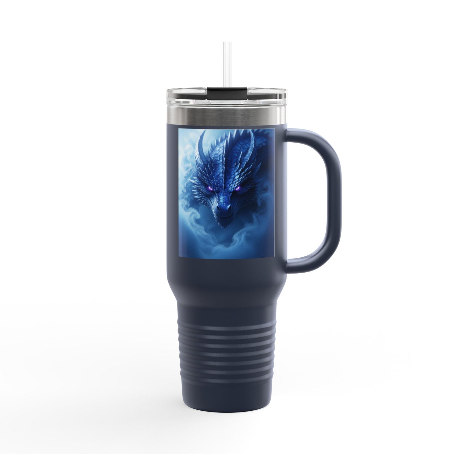 Dragonscale Insulated Travel Mug, Fantasy Drinkware for Adventurers, Customizable, Coffee Cup, 40oz Tumbler, Perfect for Gifts