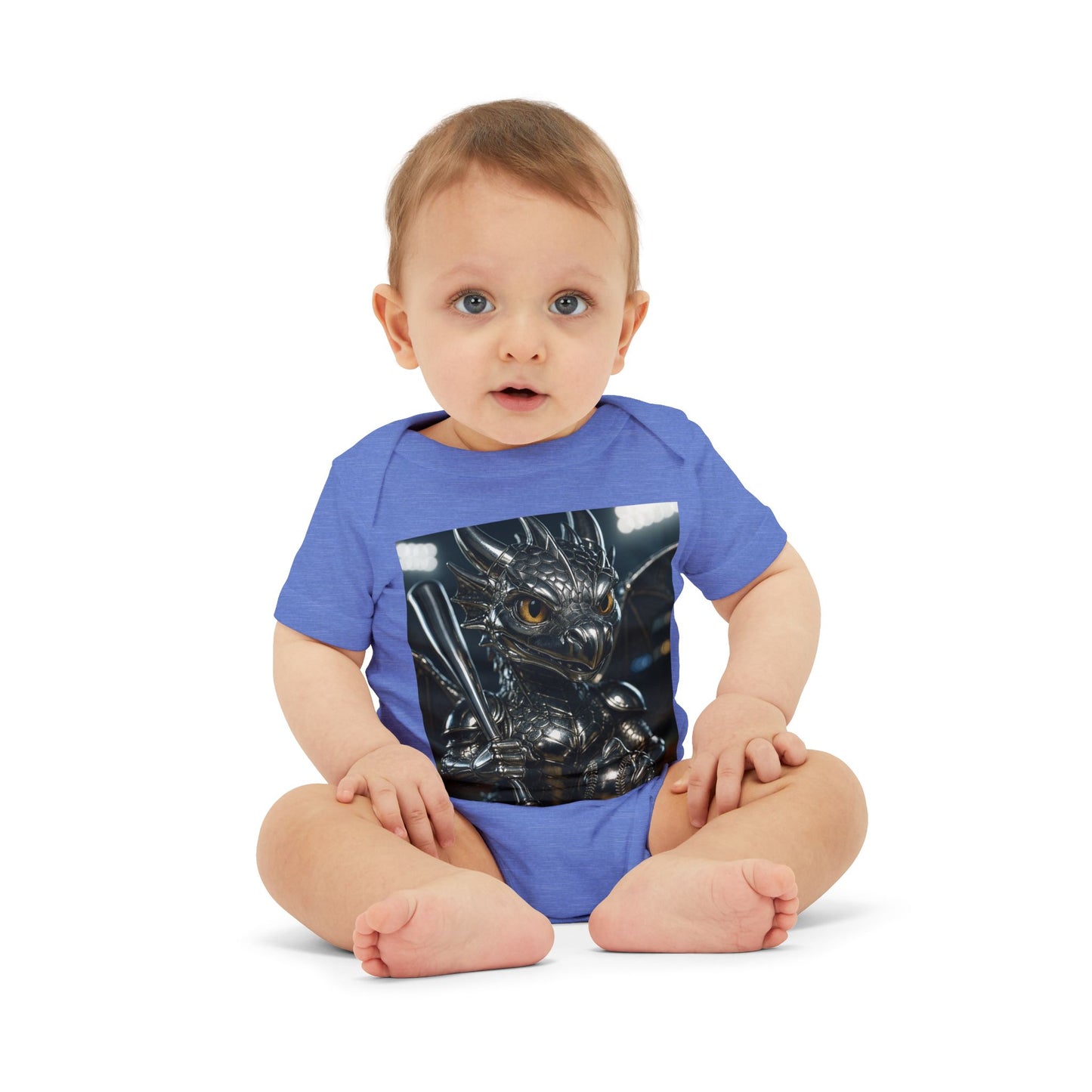 Fantasy Dragon Infant Jersey One Piece - Cute Baby Bodysuit for Game Lovers