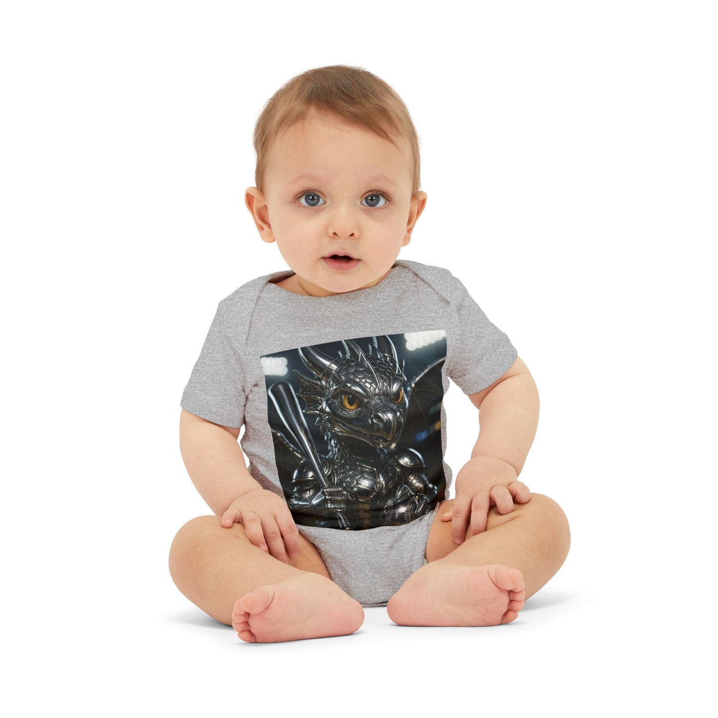 Fantasy Dragon Infant Jersey One Piece - Cute Baby Bodysuit for Game Lovers