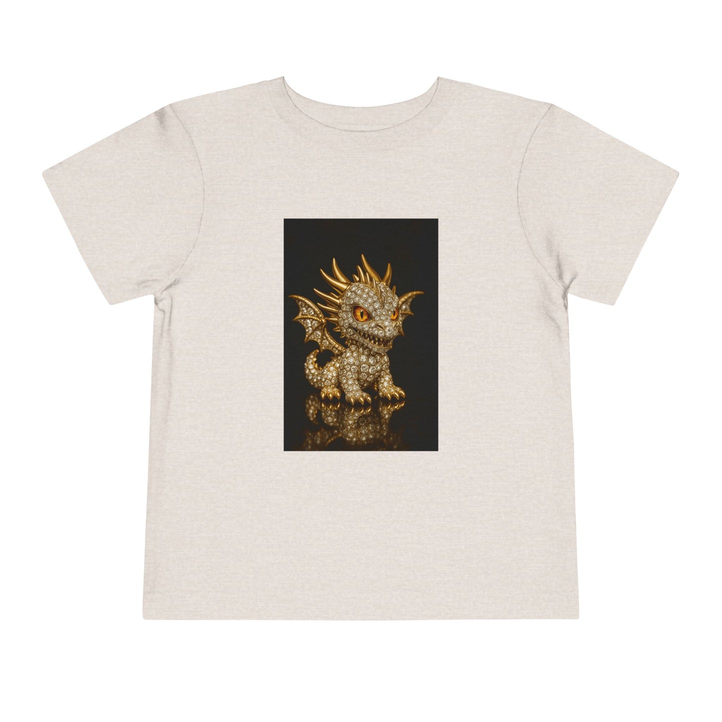 Adorable Dragon Toddler Tee | Kids' Fantasy Shirt, Birthday Gift for Boys and Girls, Cute Animal Print, Playful Toddler Fashion