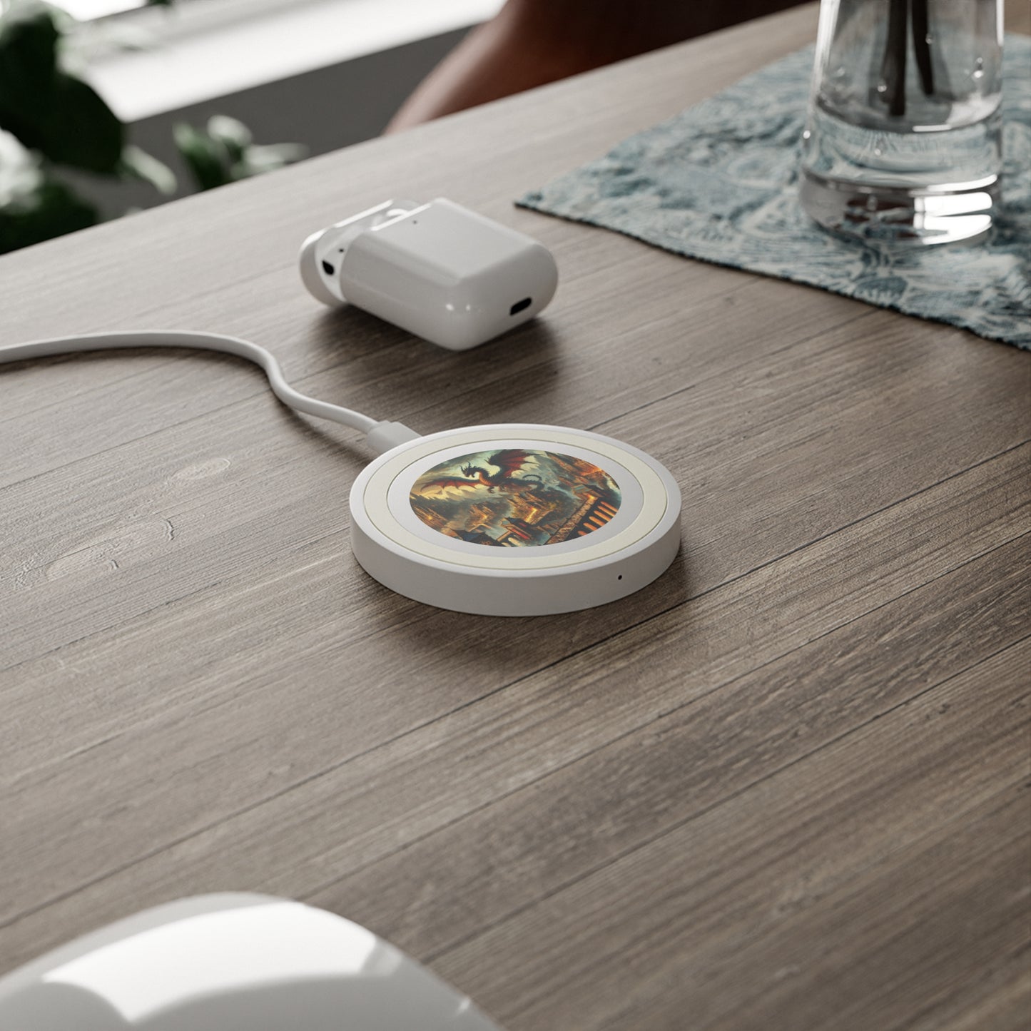 Fantasy Dragon Wireless Charging Pad - Fast Charge with Epic Design