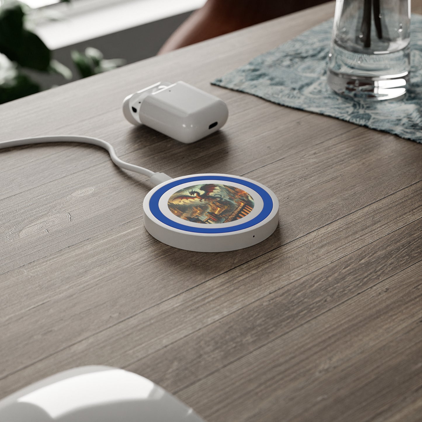 Fantasy Dragon Wireless Charging Pad - Fast Charge with Epic Design