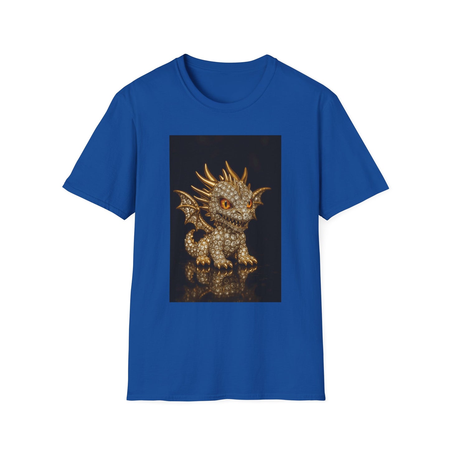 Dragon Graphic Unisex T-Shirt, Fun Fantasy Apparel, Perfect Gift for Dragon Lovers, Casual Wear, Birthday Gift, Softstyle Tee