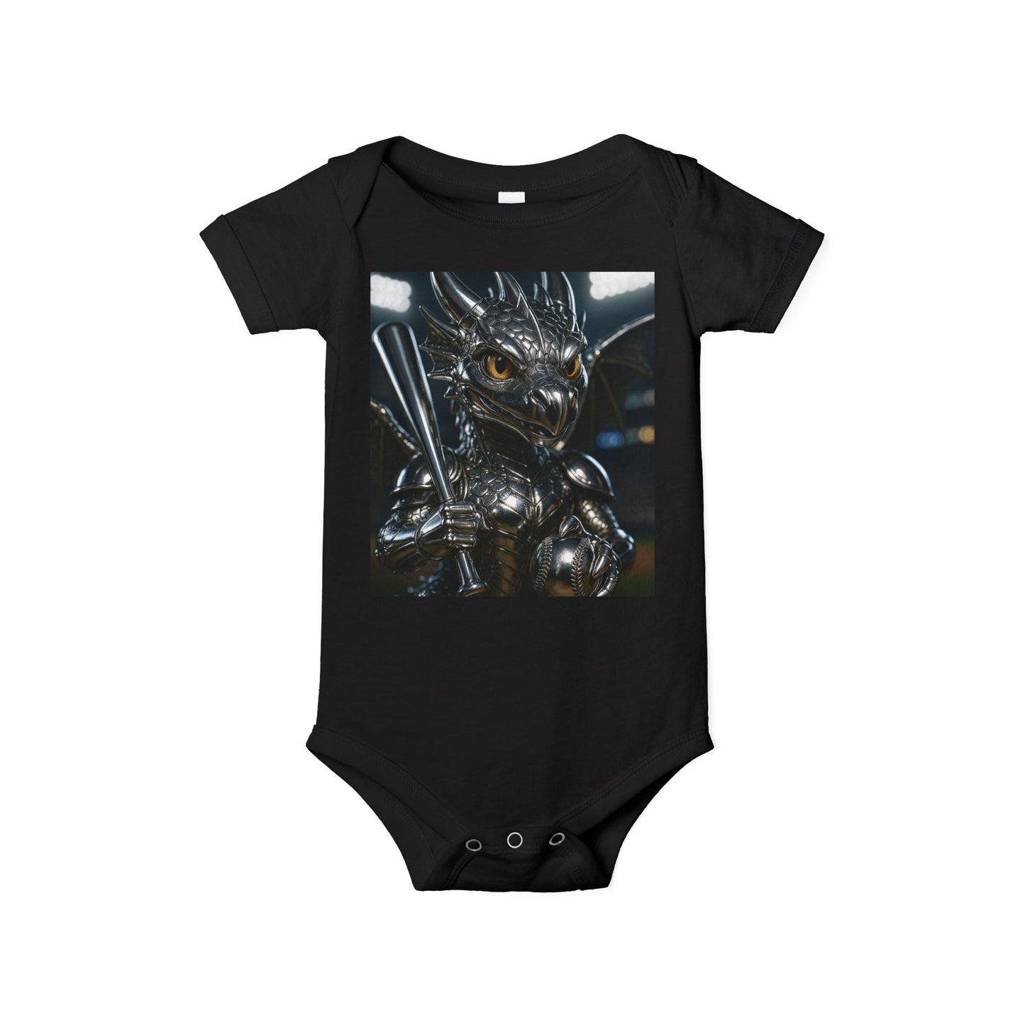 Fantasy Dragon Infant Jersey One Piece - Cute Baby Bodysuit for Game Lovers