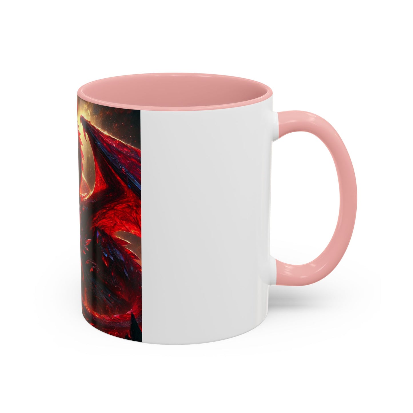Legendary Dragon Accent Coffee Mug – Perfect for Gamers & Fantasy Lovers