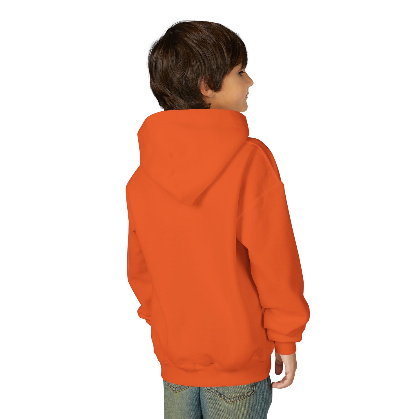 Dragon Fantasy Youth Heavy Blend Hooded Sweatshirt, Adventure Hoodie, Gift for Kids, Fantasy Apparel, Cozy Sweatshirt for Young Dreamers