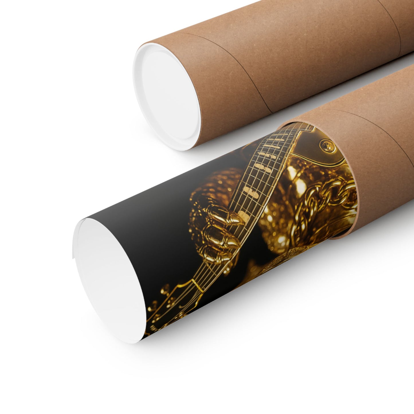 Fantasy Dragon & Genie Matte Vertical Poster - Unique Wall Art for Home Decor