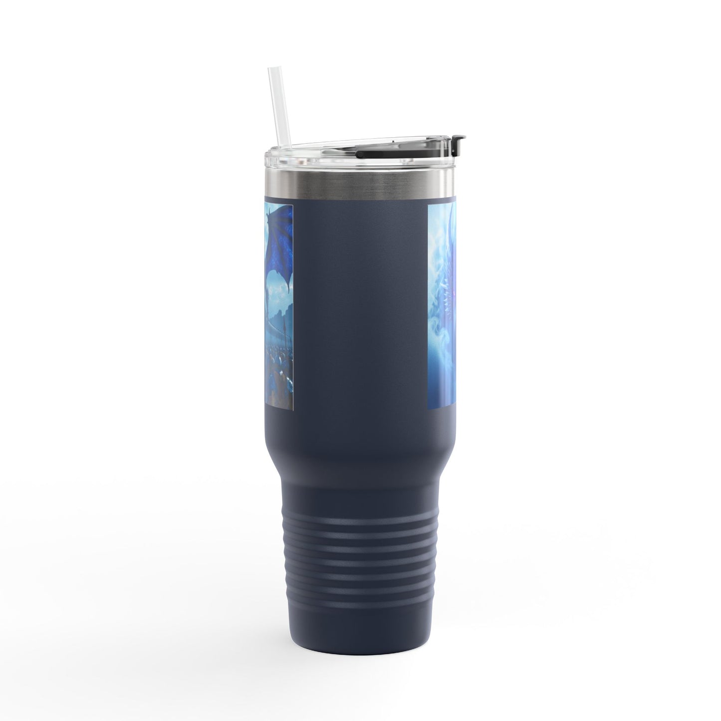 Dragonscale Insulated Travel Mug, Fantasy Drinkware for Adventurers, Customizable, Coffee Cup, 40oz Tumbler, Perfect for Gifts