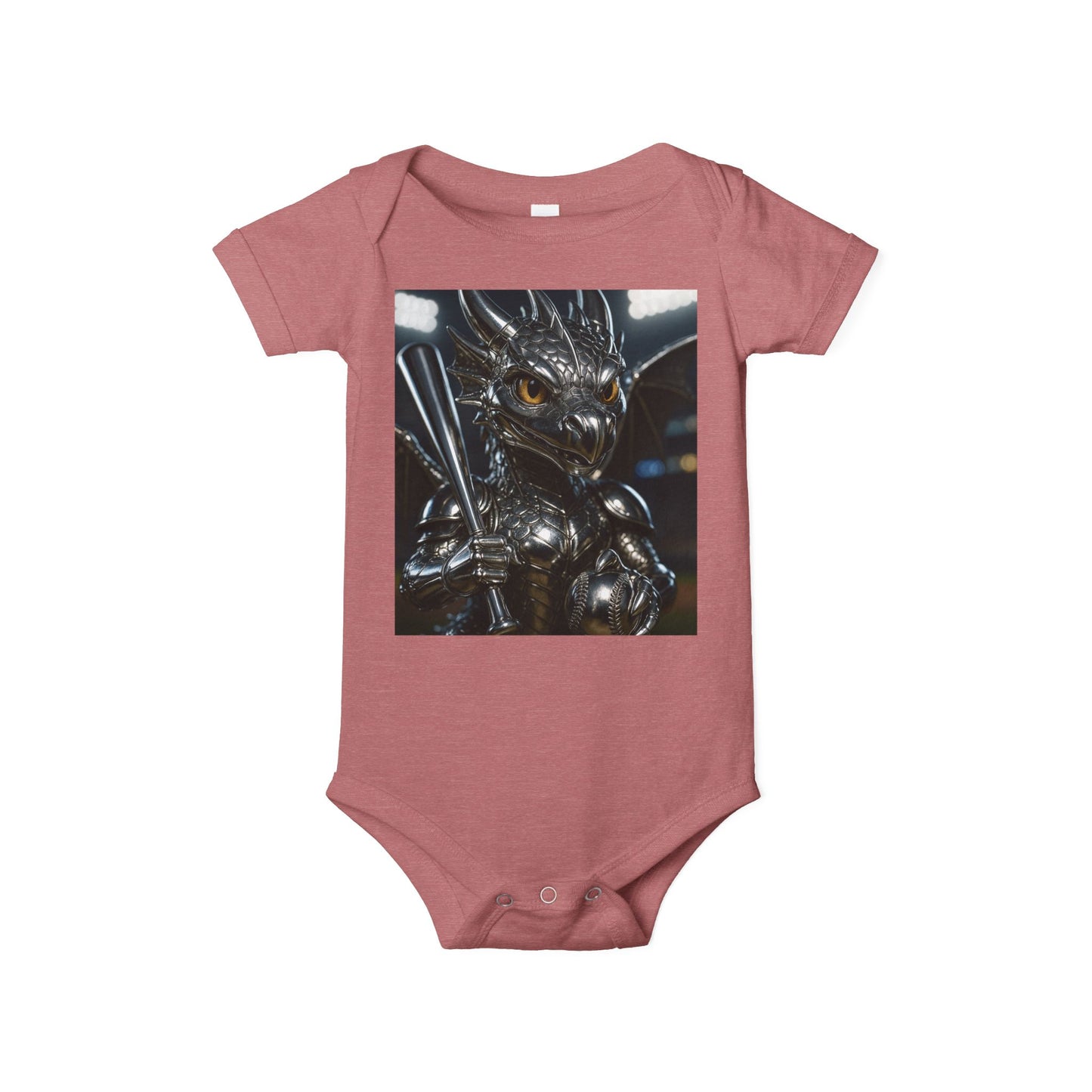 Fantasy Dragon Infant Jersey One Piece - Cute Baby Bodysuit for Game Lovers
