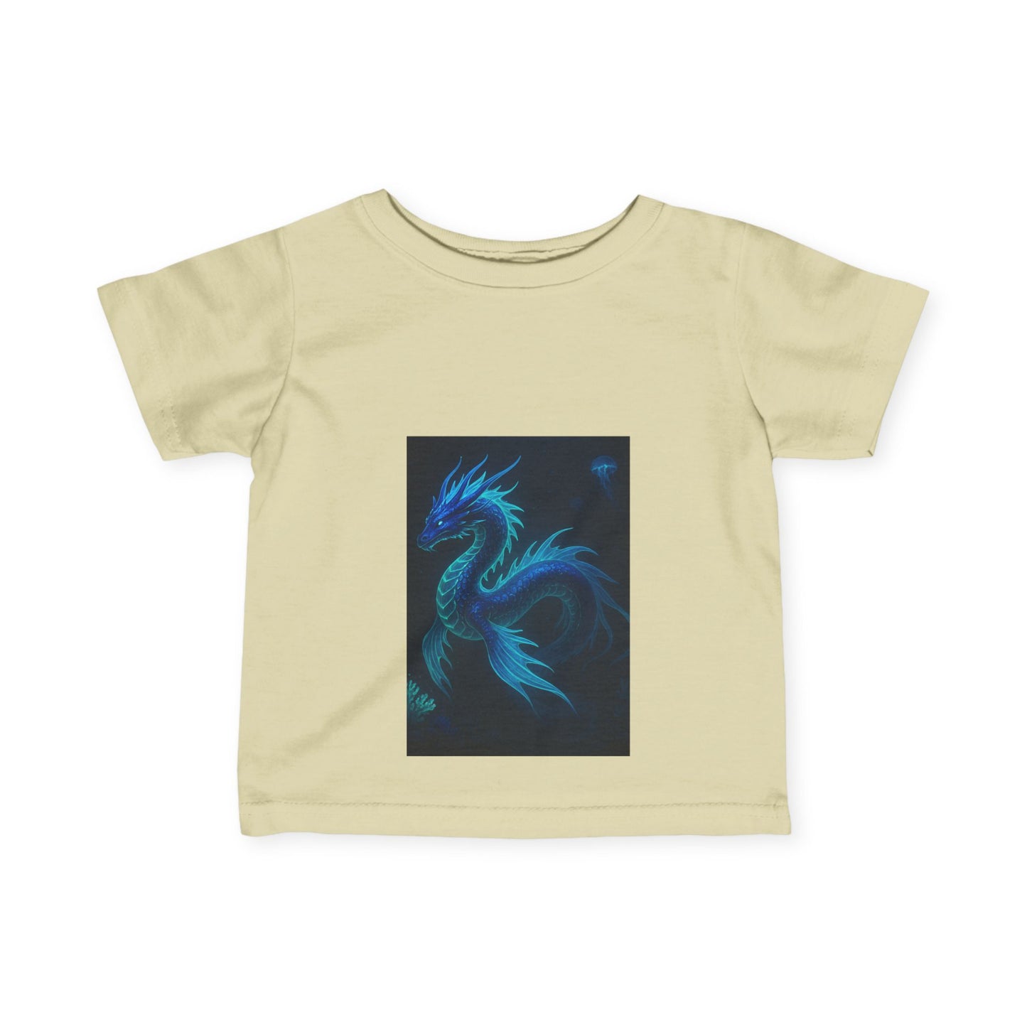 Mystical Dragon Infant Fine Jersey Tee - Cute & Comfortable Baby T-Shirt for Fantasy Lovers