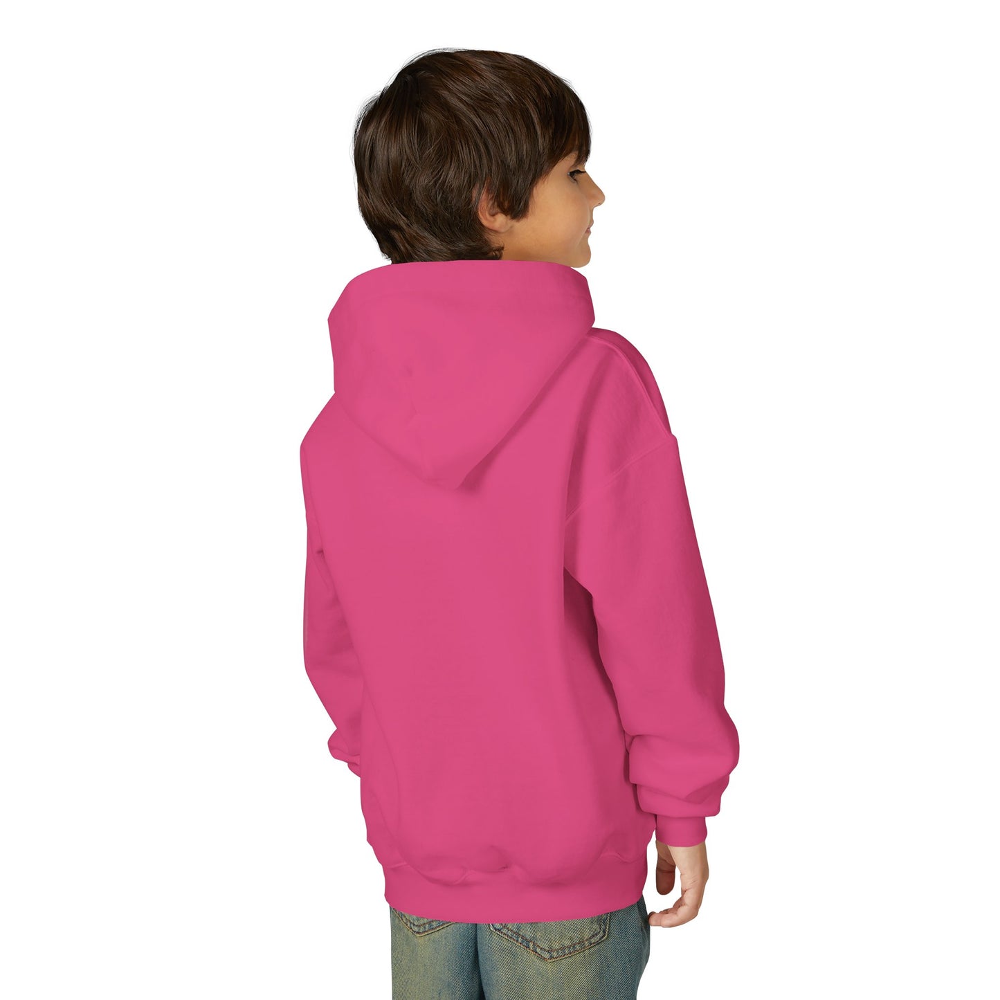 Dragon Fantasy Youth Heavy Blend Hooded Sweatshirt, Adventure Hoodie, Gift for Kids, Fantasy Apparel, Cozy Sweatshirt for Young Dreamers