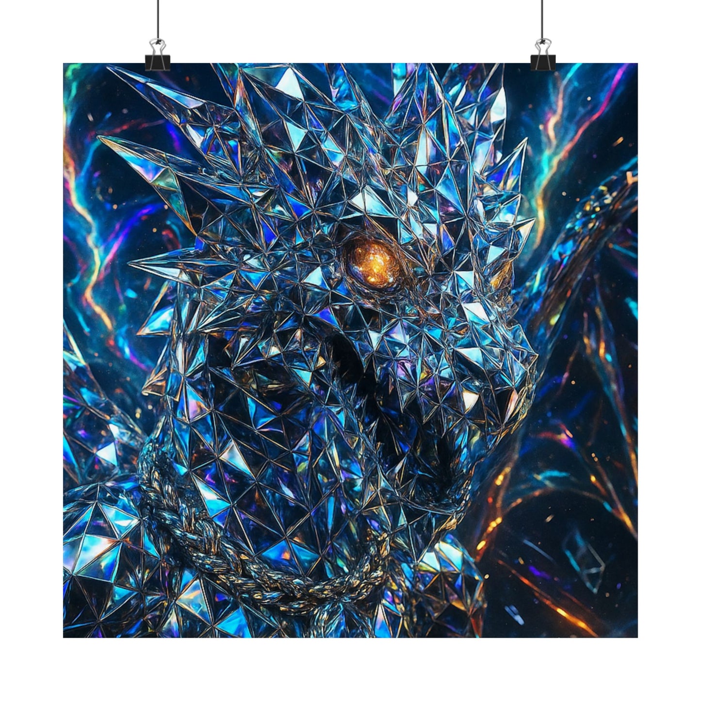 Stunning Matte Vertical Posters - Dragon Art, Fantasy Decor, Home Wall Art, Unique Gifts, Collector's Item