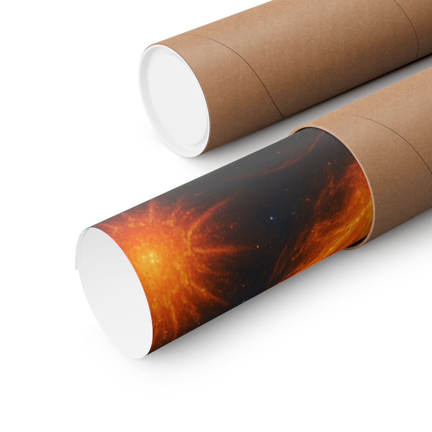 Fantasy Dragon & Genie Matte Vertical Poster - Unique Wall Art for Home Decor