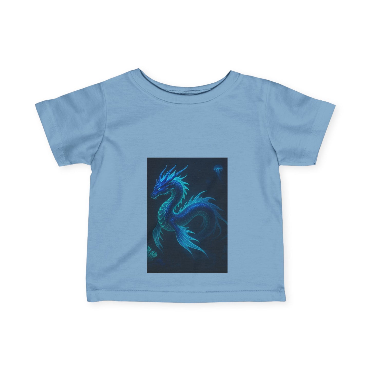 Mystical Dragon Infant Fine Jersey Tee - Cute & Comfortable Baby T-Shirt for Fantasy Lovers