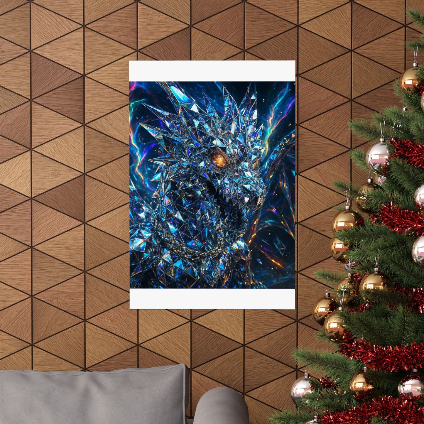 Stunning Matte Vertical Posters - Dragon Art, Fantasy Decor, Home Wall Art, Unique Gifts, Collector's Item