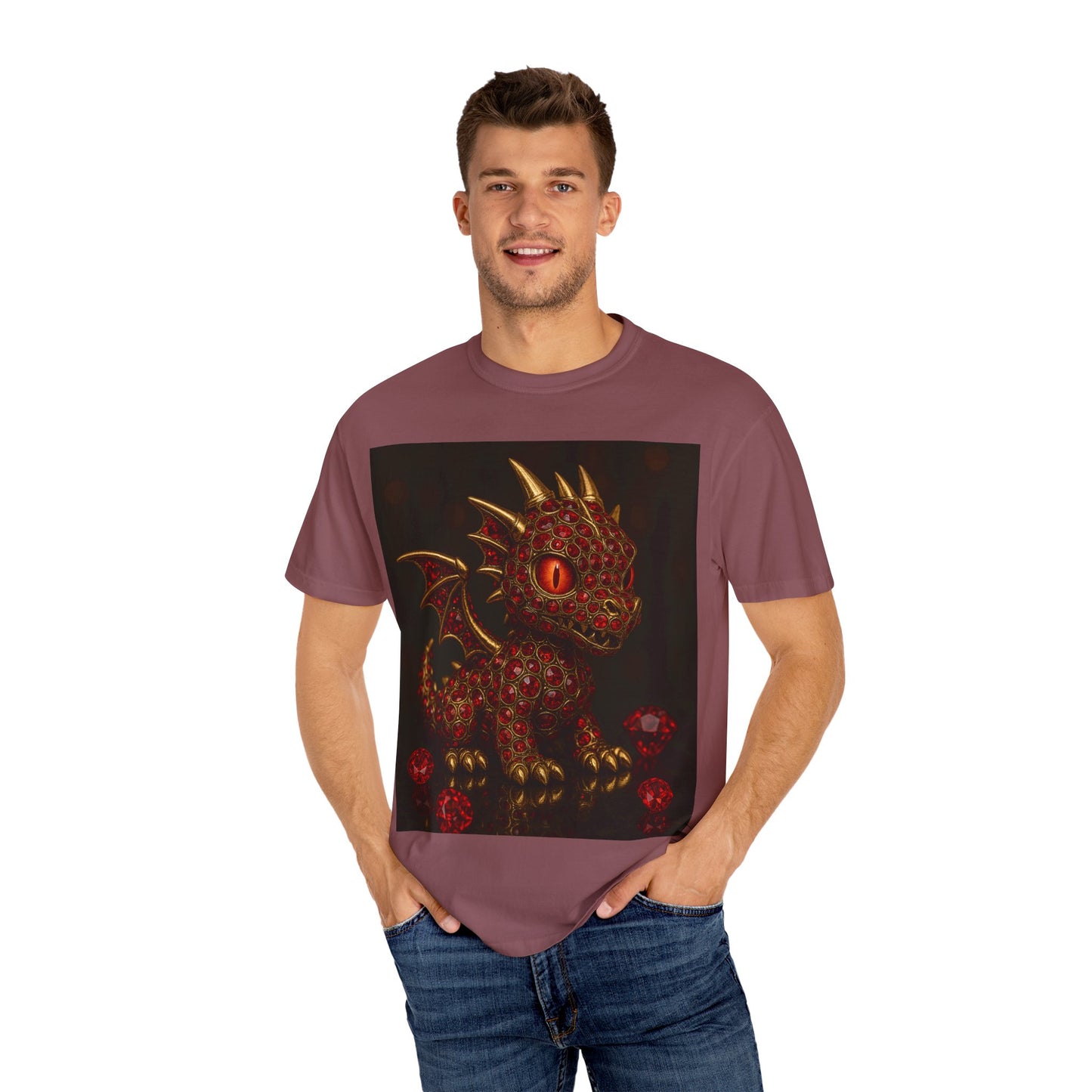 Cute Dragon Unisex T-Shirt, Animal Lover Gift, Fantasy Apparel, Casual Wear, Kids & Adults, Birthday, Halloween, Fun Graphic Tee