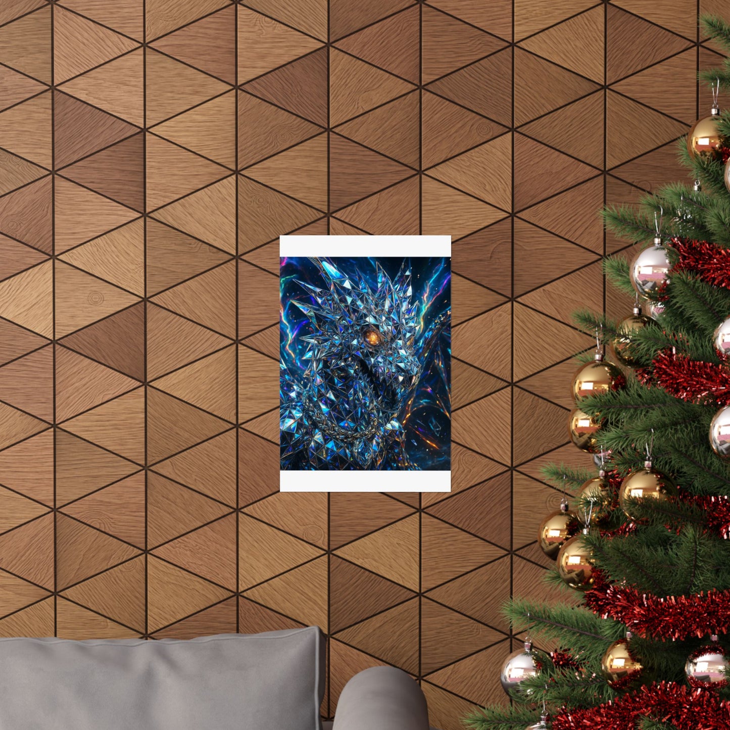 Stunning Matte Vertical Posters - Dragon Art, Fantasy Decor, Home Wall Art, Unique Gifts, Collector's Item