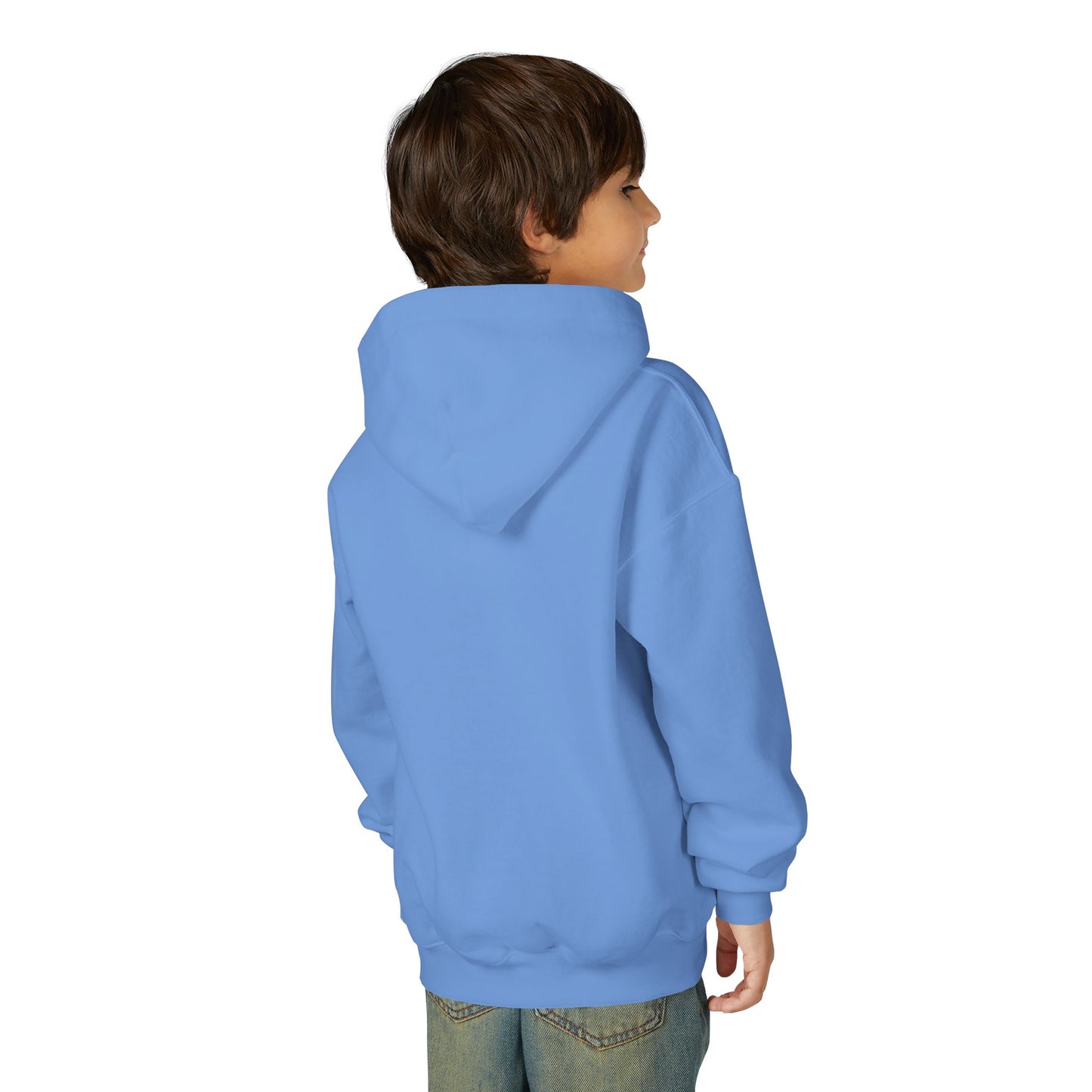 Dragon Fantasy Youth Heavy Blend Hooded Sweatshirt, Adventure Hoodie, Gift for Kids, Fantasy Apparel, Cozy Sweatshirt for Young Dreamers