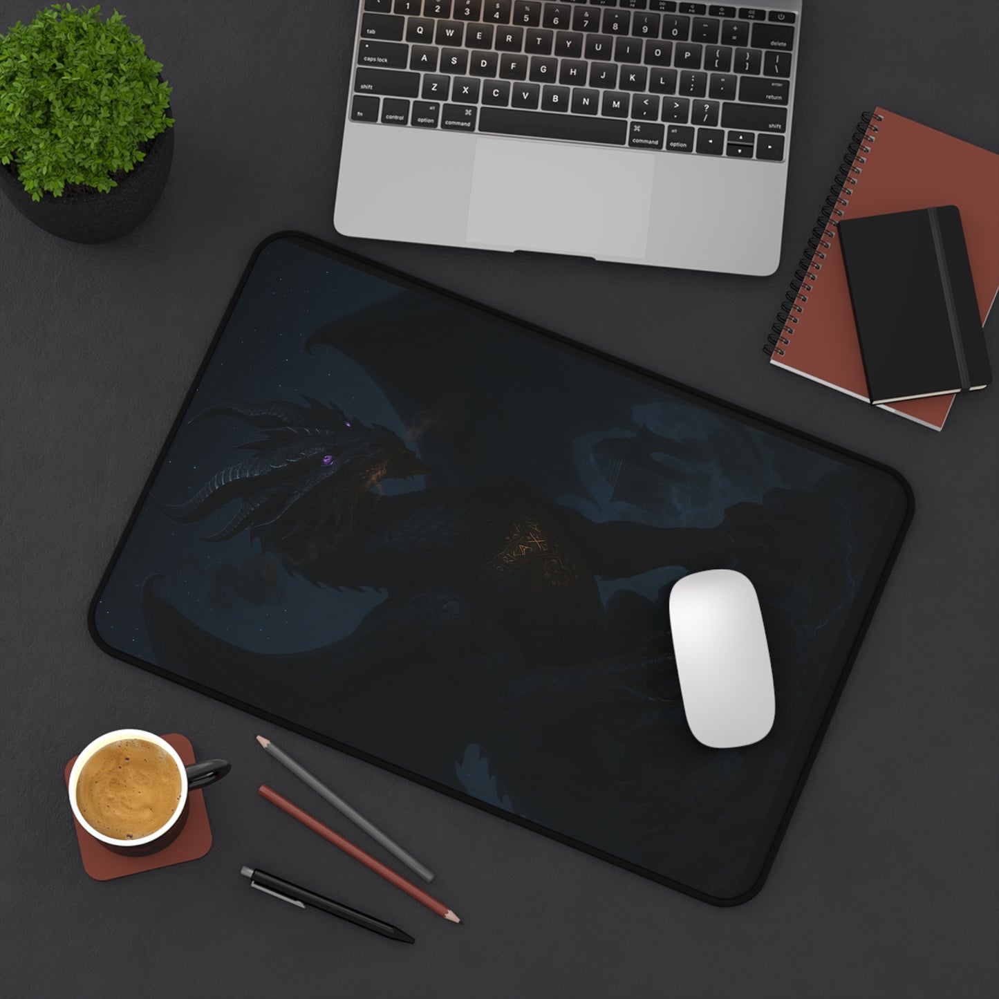Desk Mat - Dark Dragon Design