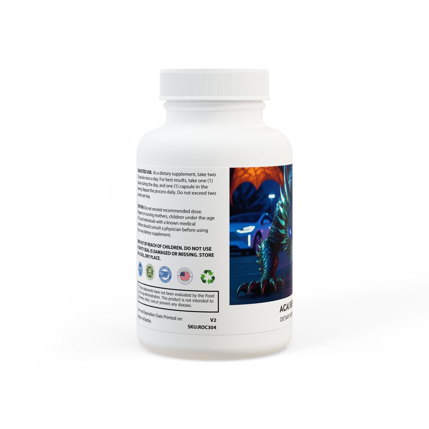 Acai Berry Complex Supplement (60 Capsules)