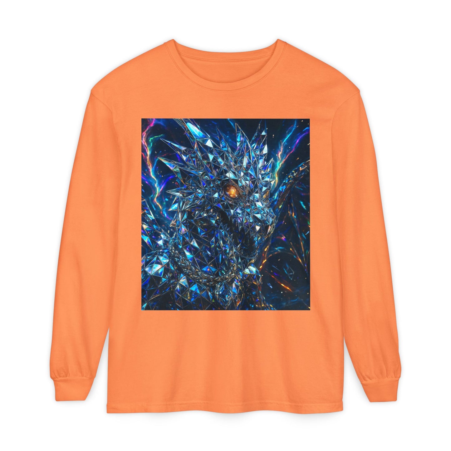 Unisex Garment-dyed Long Sleeve T-Shirt