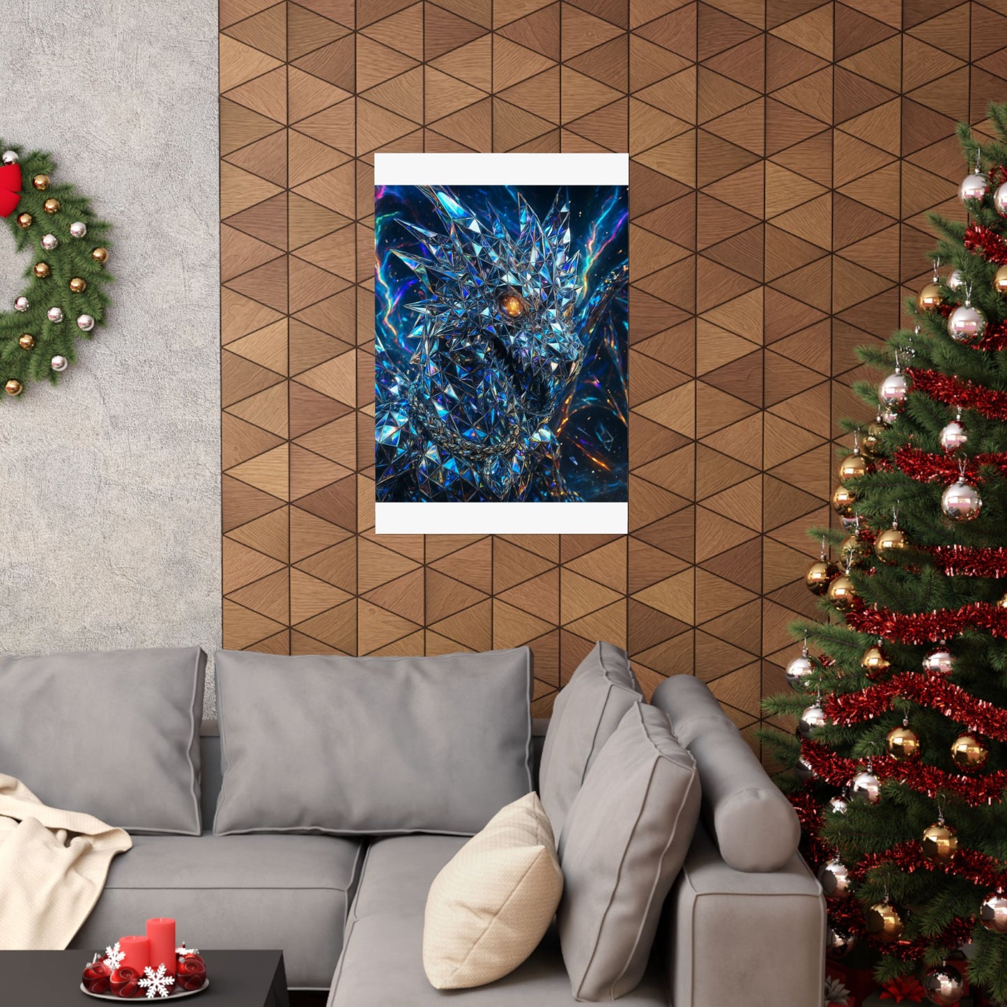 Stunning Matte Vertical Posters - Dragon Art, Fantasy Decor, Home Wall Art, Unique Gifts, Collector's Item