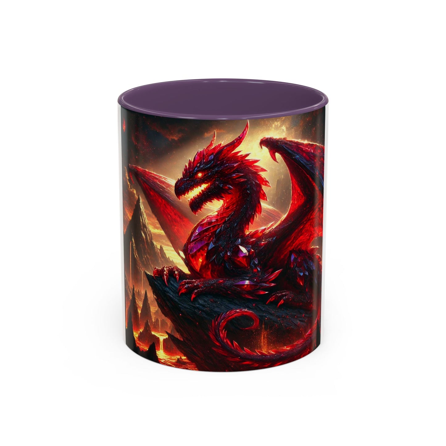 Legendary Dragon Accent Coffee Mug – Perfect for Gamers & Fantasy Lovers