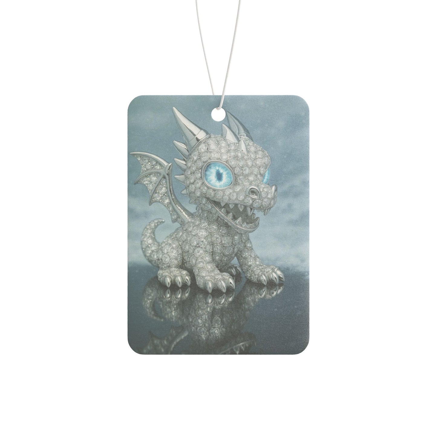 Cute Dragon Car Air Freshener, Travel Small Hanging Scent, Fantasy Decor, Gift for Dragon Lovers, Baby Shower, Road Trip Essential