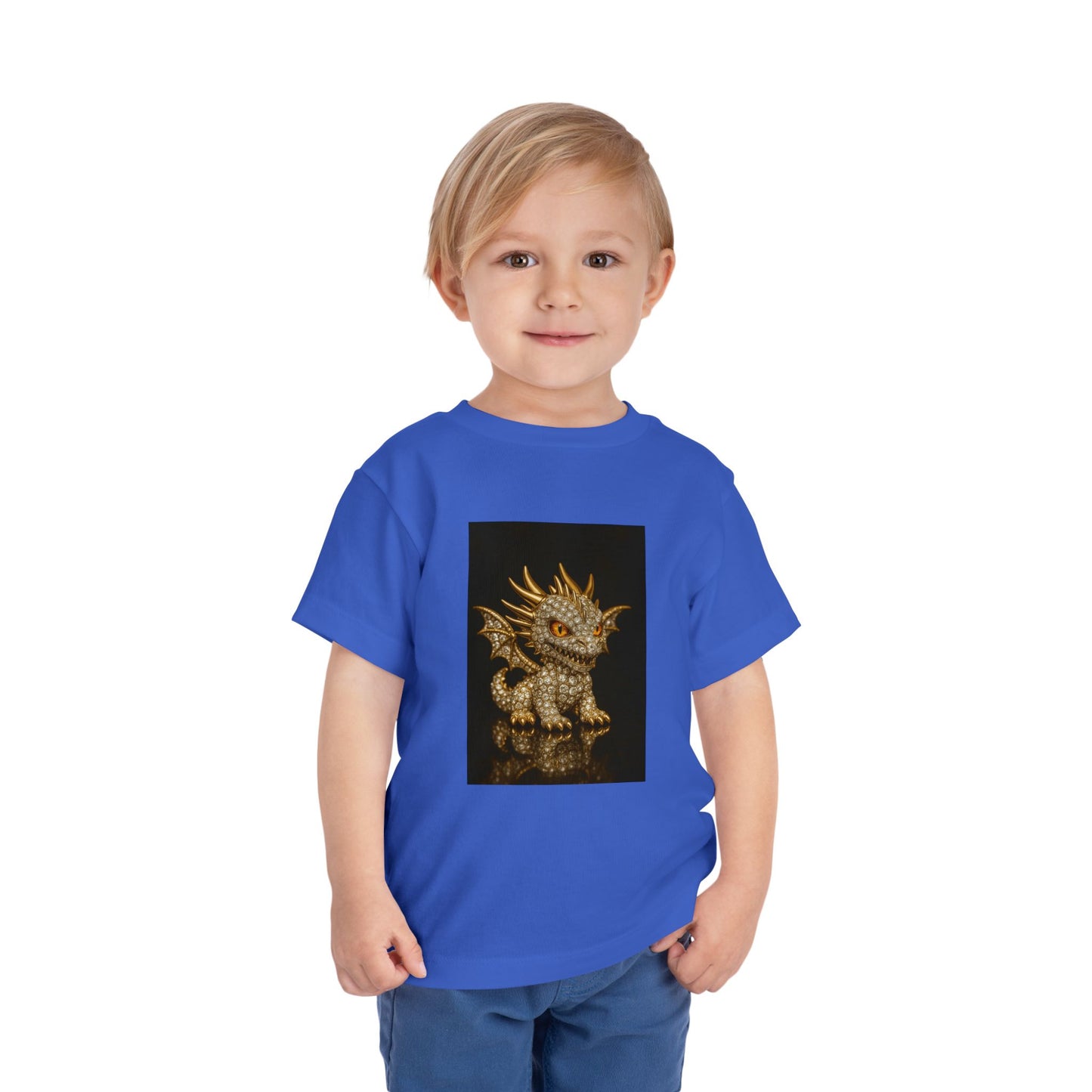 Adorable Dragon Toddler Tee | Kids' Fantasy Shirt, Birthday Gift for Boys and Girls, Cute Animal Print, Playful Toddler Fashion