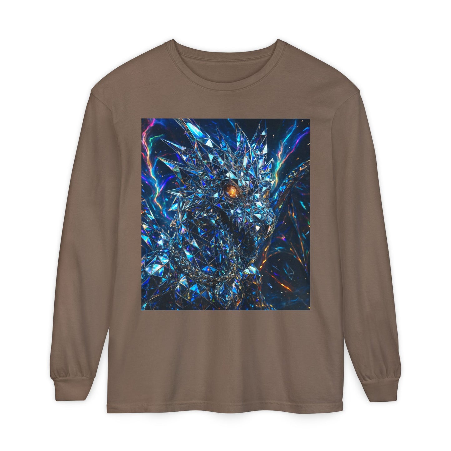 Unisex Garment-dyed Long Sleeve T-Shirt