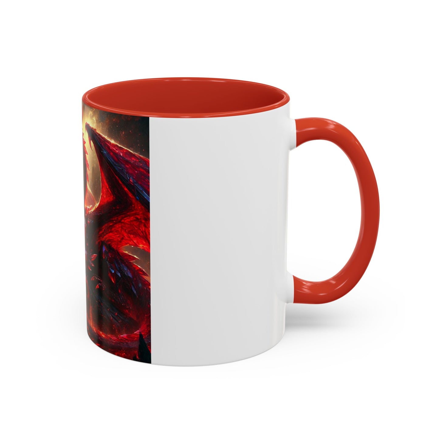 Legendary Dragon Accent Coffee Mug – Perfect for Gamers & Fantasy Lovers