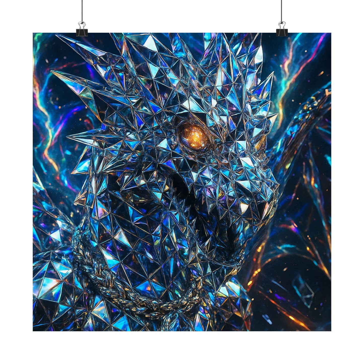 Stunning Matte Vertical Posters - Dragon Art, Fantasy Decor, Home Wall Art, Unique Gifts, Collector's Item