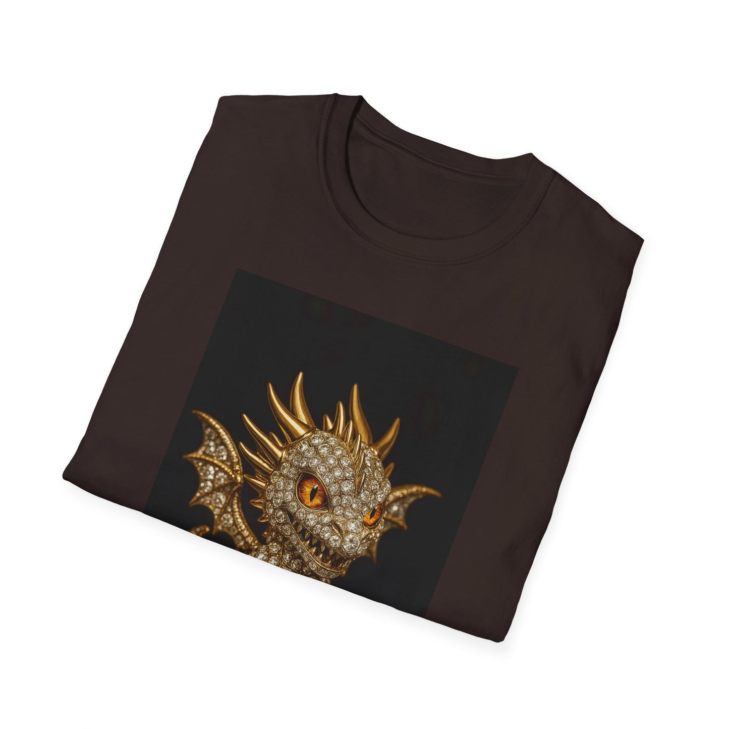 Dragon Graphic Unisex T-Shirt, Fun Fantasy Apparel, Perfect Gift for Dragon Lovers, Casual Wear, Birthday Gift, Softstyle Tee