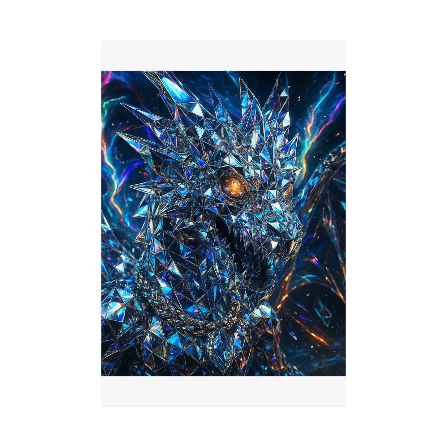 Stunning Matte Vertical Posters - Dragon Art, Fantasy Decor, Home Wall Art, Unique Gifts, Collector's Item