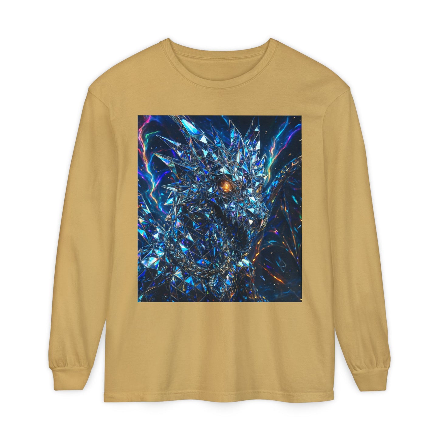 Unisex Garment-dyed Long Sleeve T-Shirt