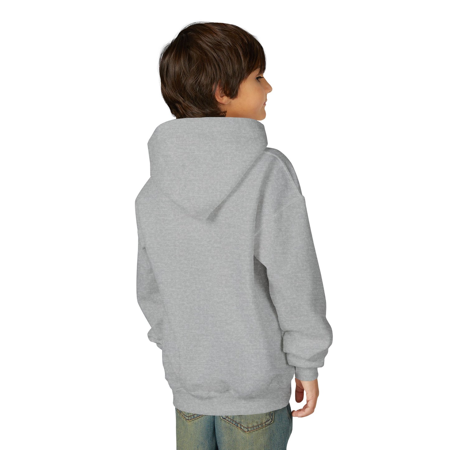 Dragon Fantasy Youth Heavy Blend Hooded Sweatshirt, Adventure Hoodie, Gift for Kids, Fantasy Apparel, Cozy Sweatshirt for Young Dreamers