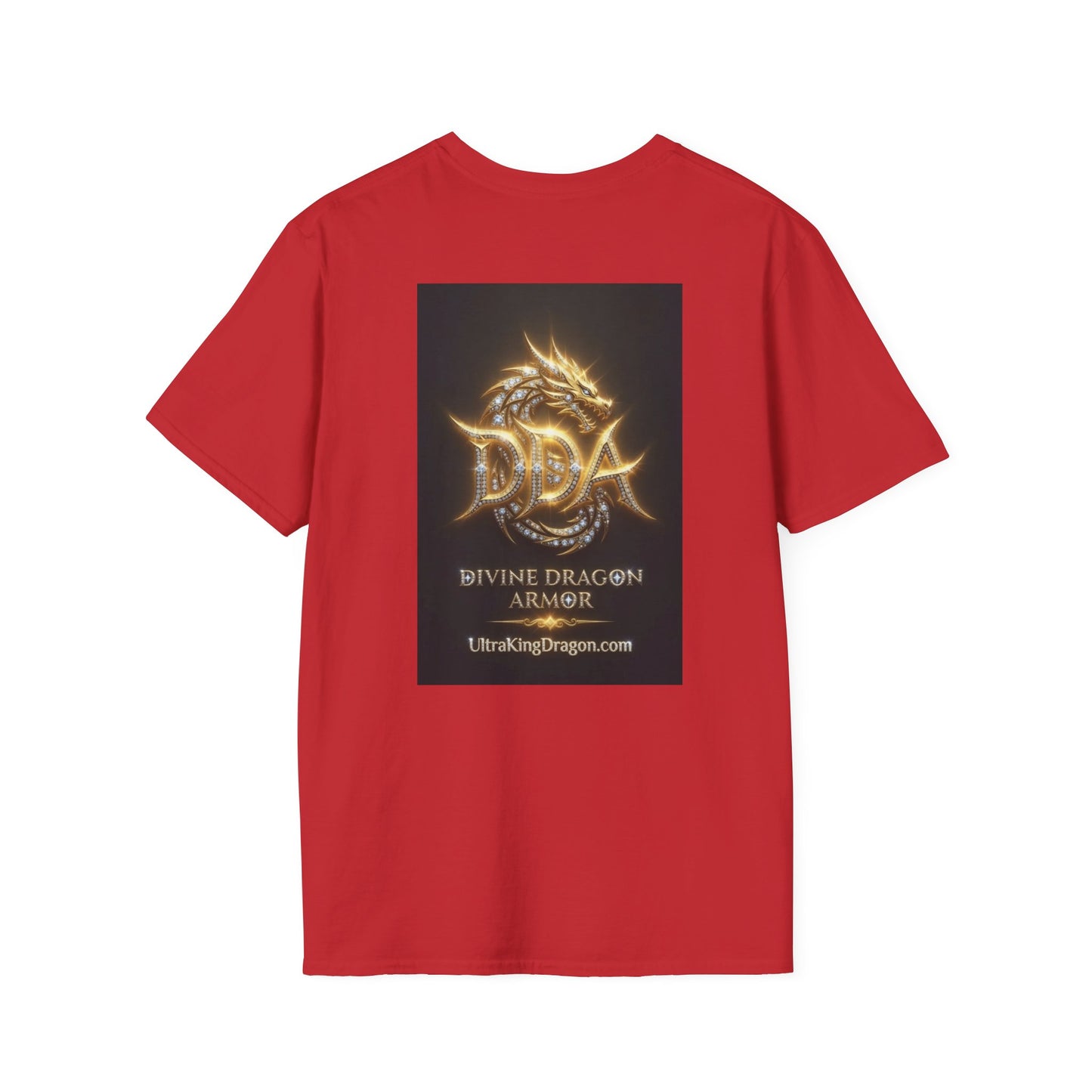 A Dragon Skull T‑Shirt — Neon Green Crystal Wyvern Graphic Tee