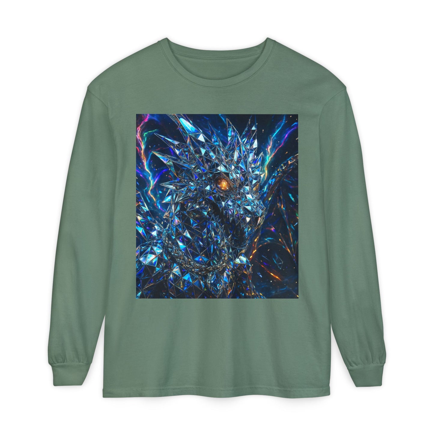 Unisex Garment-dyed Long Sleeve T-Shirt