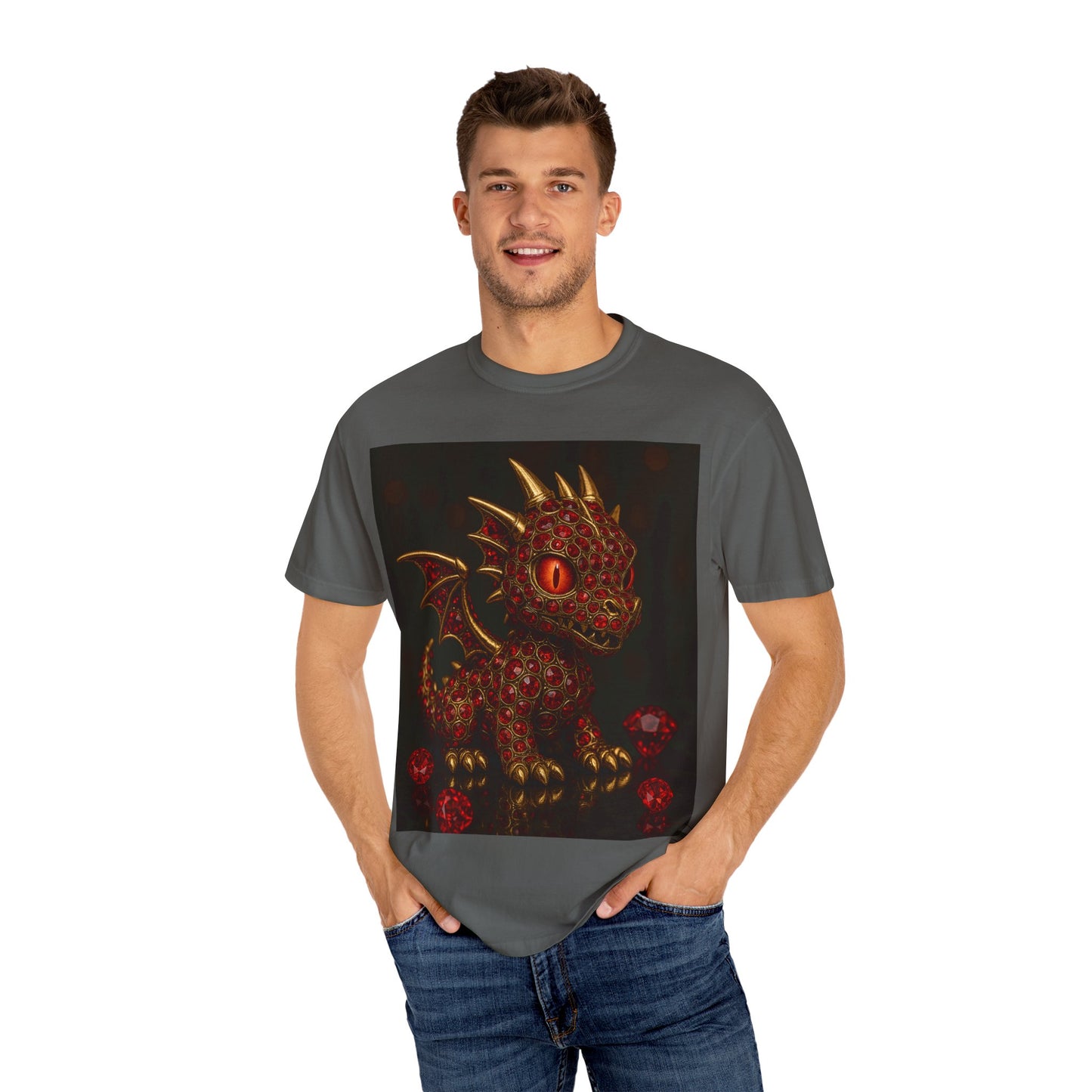 Cute Dragon Unisex T-Shirt, Animal Lover Gift, Fantasy Apparel, Casual Wear, Kids & Adults, Birthday, Halloween, Fun Graphic Tee