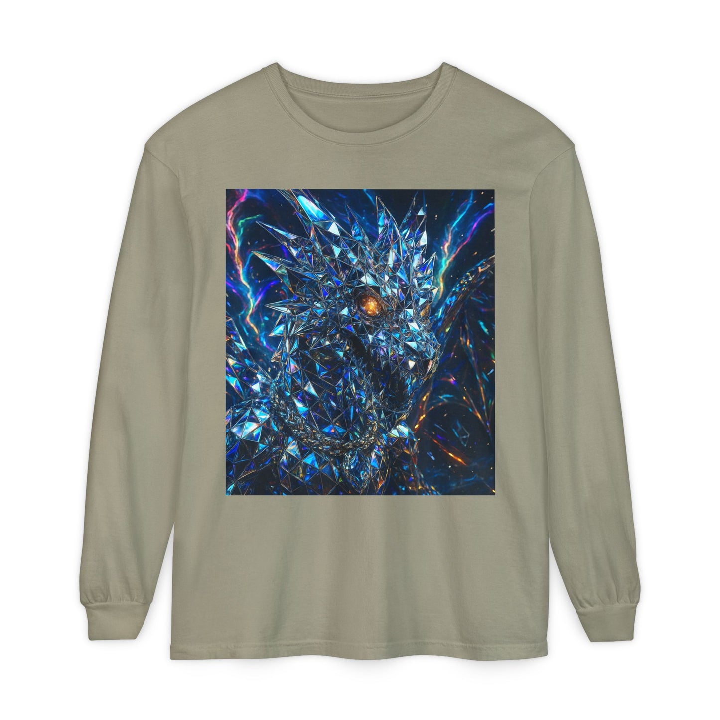 Unisex Garment-dyed Long Sleeve T-Shirt