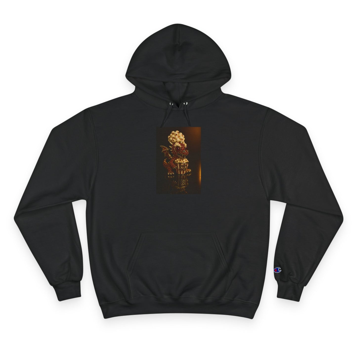 Champion Hoodie with Artistic Design - Cozy Streetwear for Creative Souls, Perfect for Gifts, Festivals, and Everyday Wear