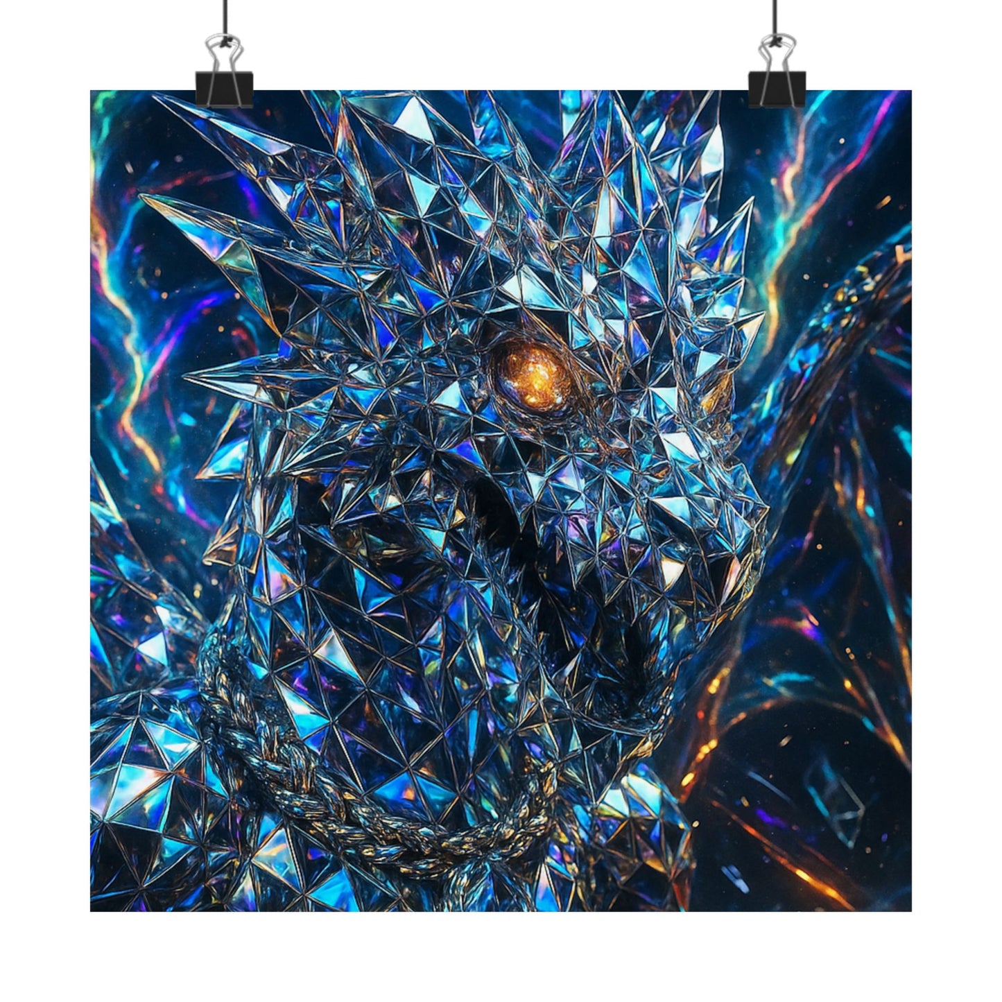 Stunning Matte Vertical Posters - Dragon Art, Fantasy Decor, Home Wall Art, Unique Gifts, Collector's Item