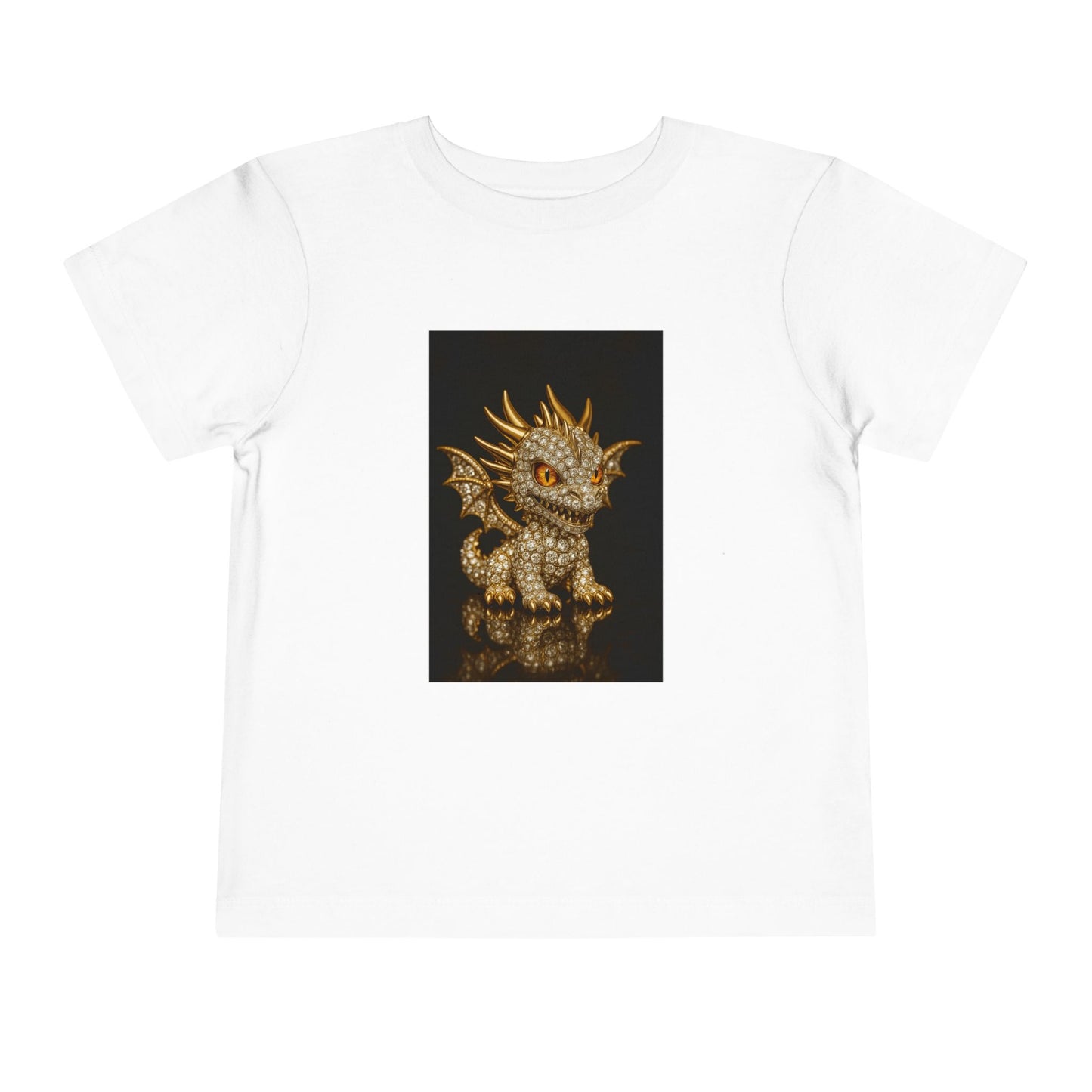 Adorable Dragon Toddler Tee | Kids' Fantasy Shirt, Birthday Gift for Boys and Girls, Cute Animal Print, Playful Toddler Fashion