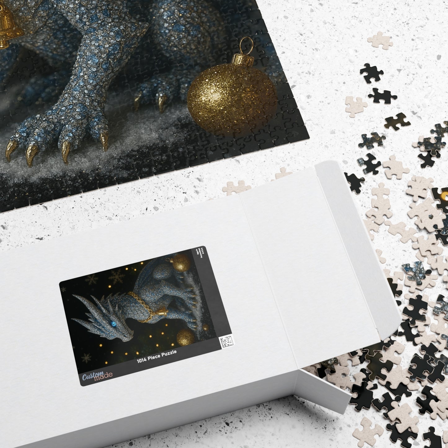 Fantasy Dragon Puzzle - 110 to 1014 Pieces, Perfect for Family Game Night