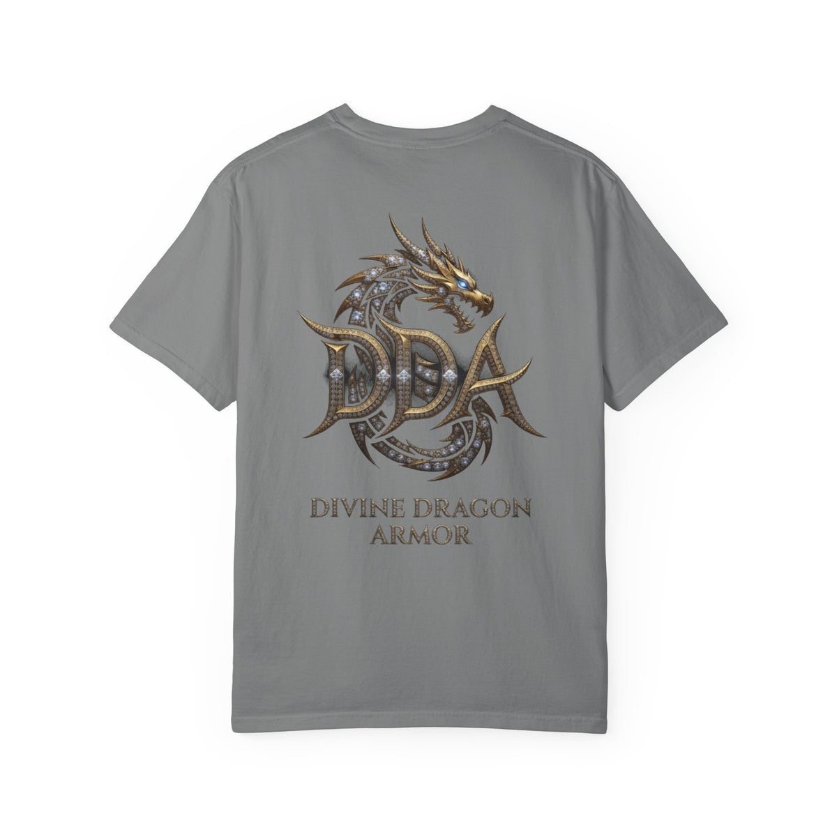 A DIVINE DRAGON ARMOR MEN OR WOMANS Garment-Dyed T-shirt