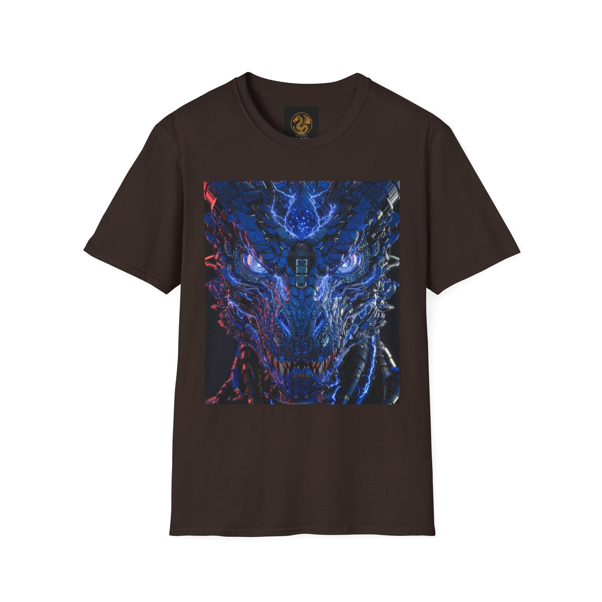 #1 Selling Dragon Nebula T-Shirt — Cosmic Blue Dragon Graphic Tee