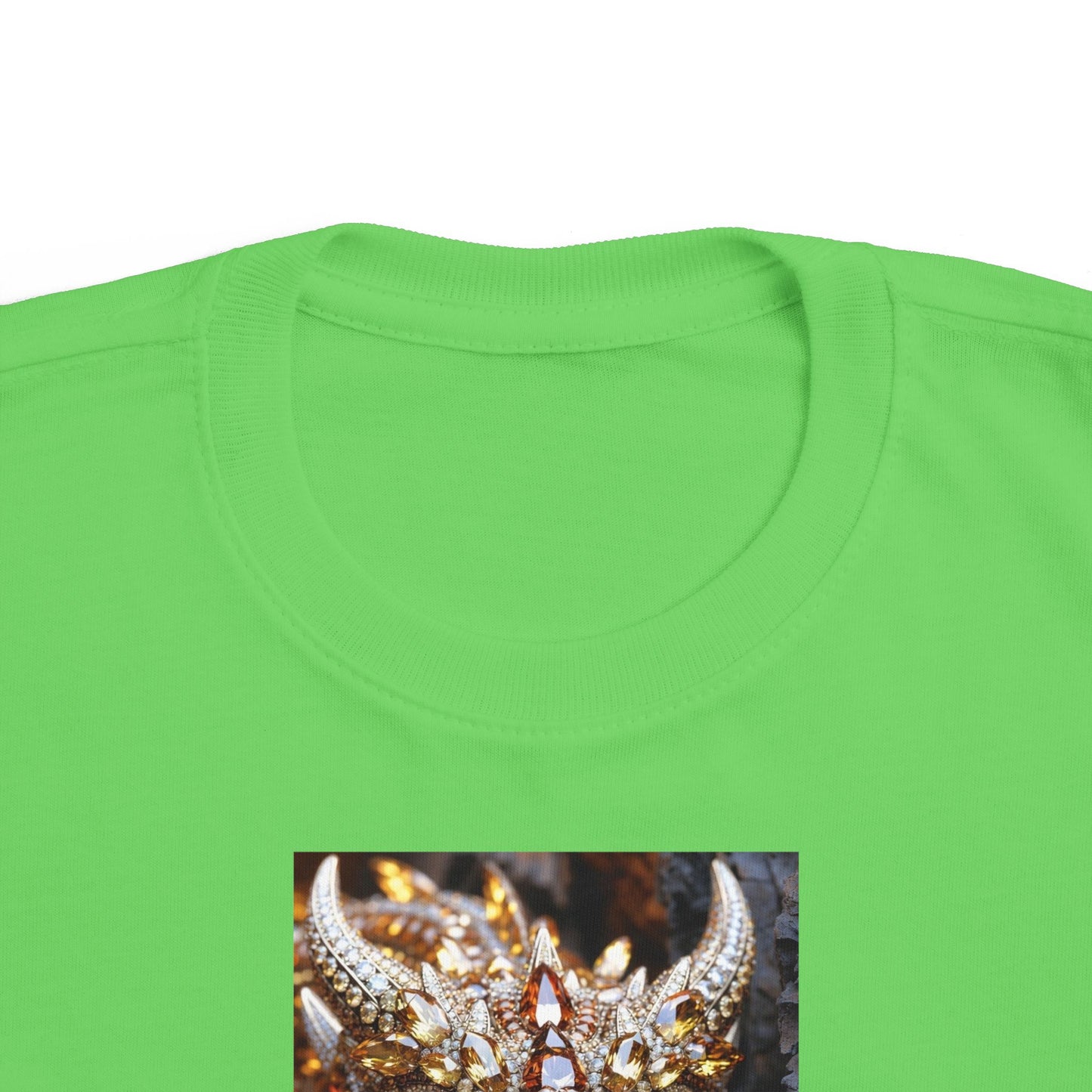 Toddler Tee — Fierce Gold Dragon Graphic Shirt